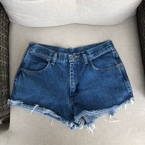 Wrangler vintage denim shorts